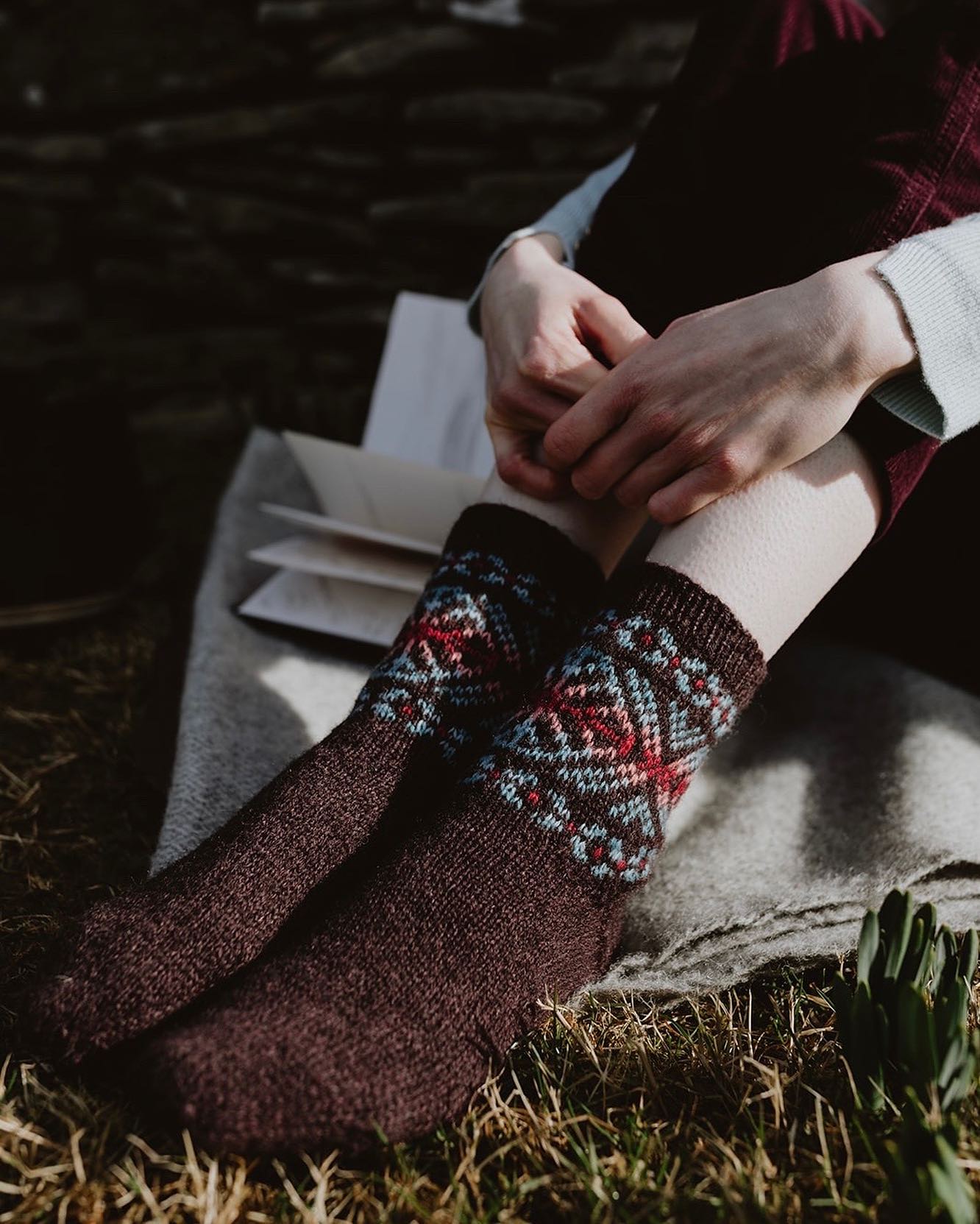 Taing Fair Isle Sock Kit